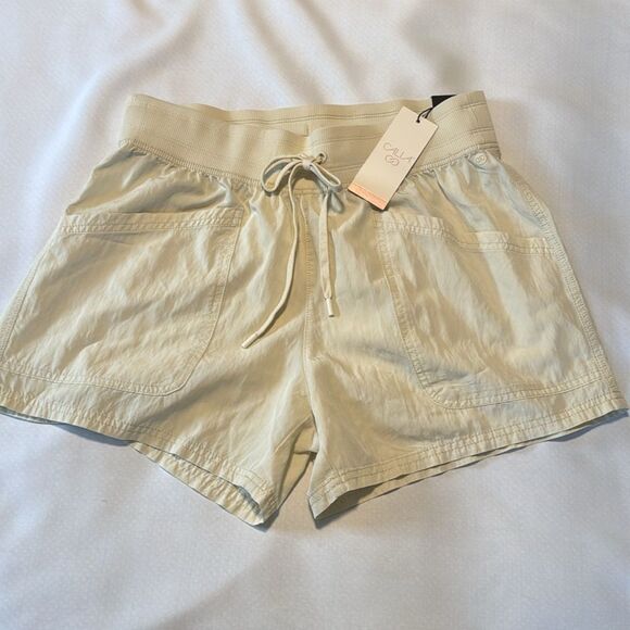 Calia Shorts Womens Medium White Drawstring - Picture 1 of 2